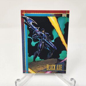 Black Axe 1993 Skybox Marvel Universe Series 4 #127 Rookies (a119)